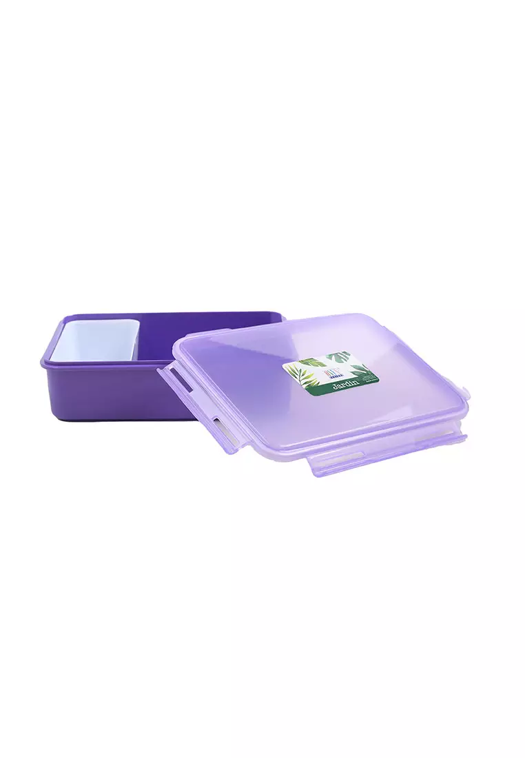 Sandwich Box 1 Lt / Frosty 2 Assorted 10 Purple
