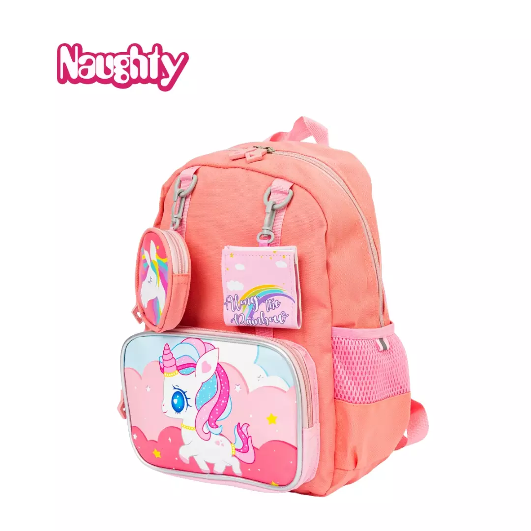 Tas Ransel Anak Perempuan Sekolah Backpack Unicorn G643 231006 Naughty Accessories
