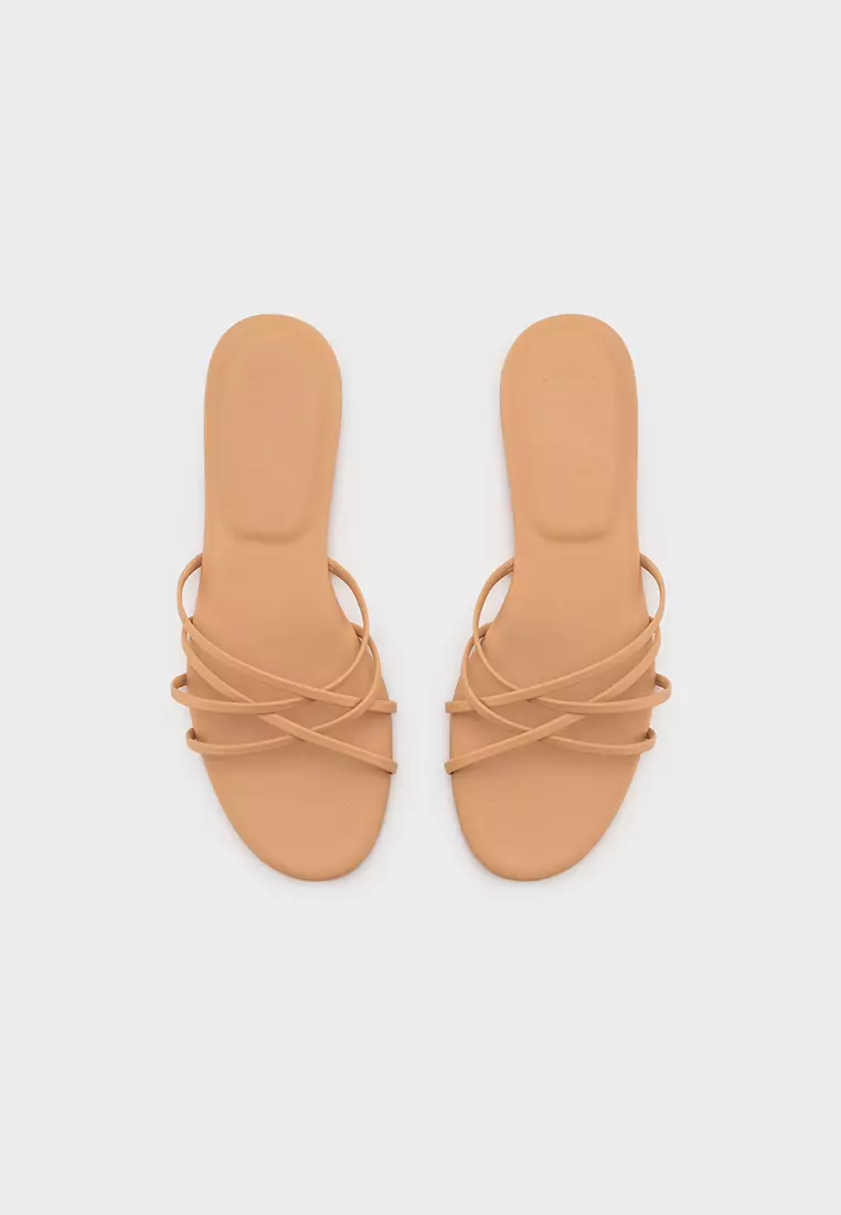 MULTI-STRAP FLAT SLIDES WITH CLOUDFOAM INSOLE