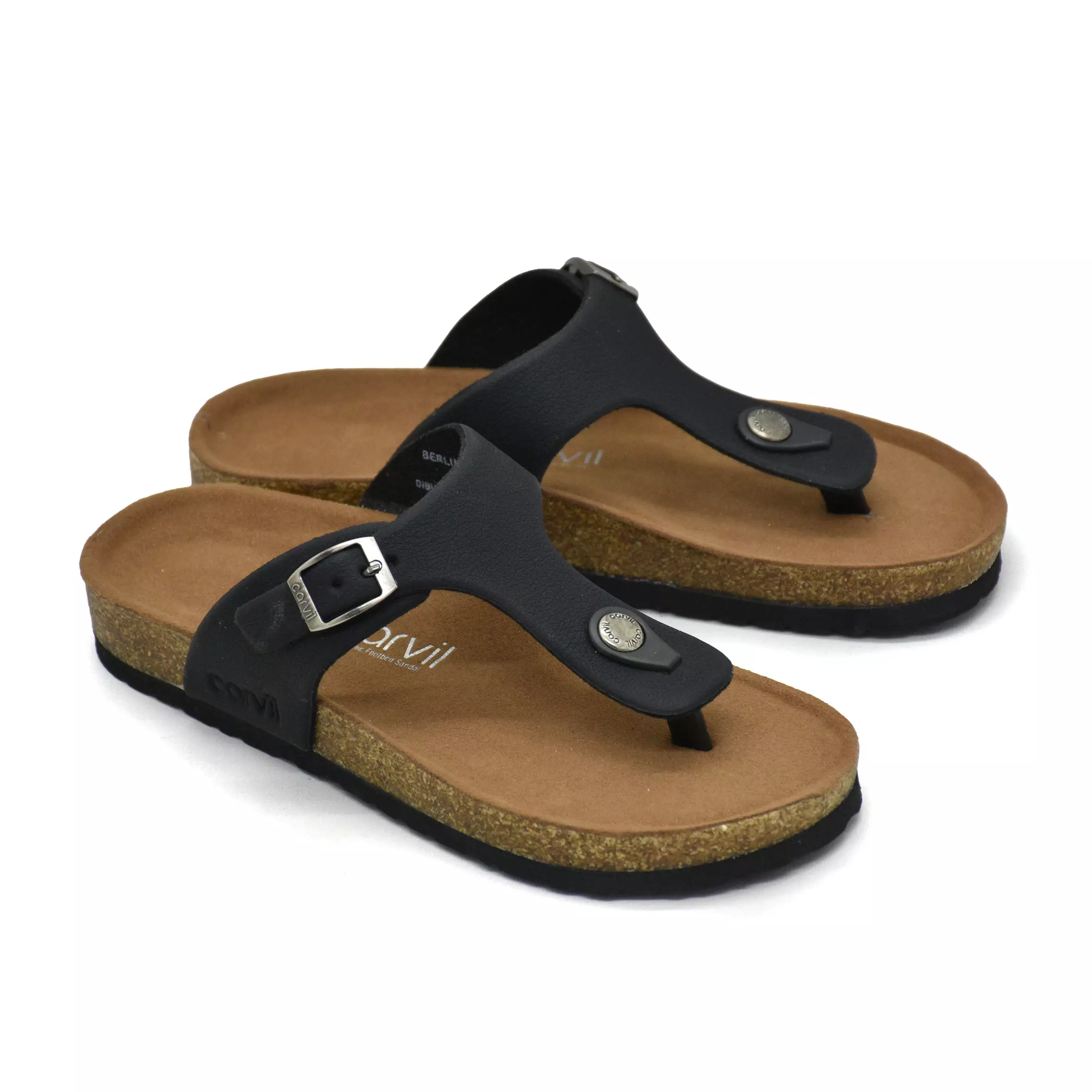 Carvil Sandal Anak Berlin-01 TP Black