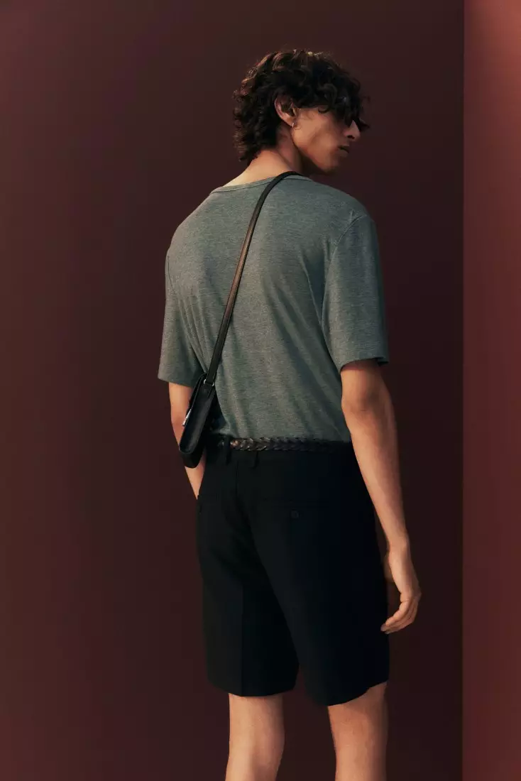 Regular Fit Lyocell-blend T-shirt