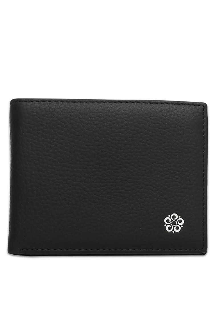 Men's Genuine Leather RFID Blocking Bi Fold Wallet
