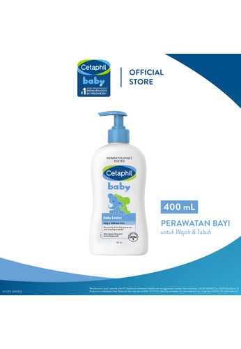 Jual Cetaphil Cetaphil Baby Daily Lotion 400 Ml Original Zalora Indonesia