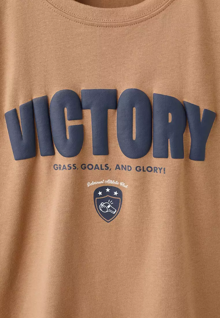 Printed Cotton-Blend T-Shirt