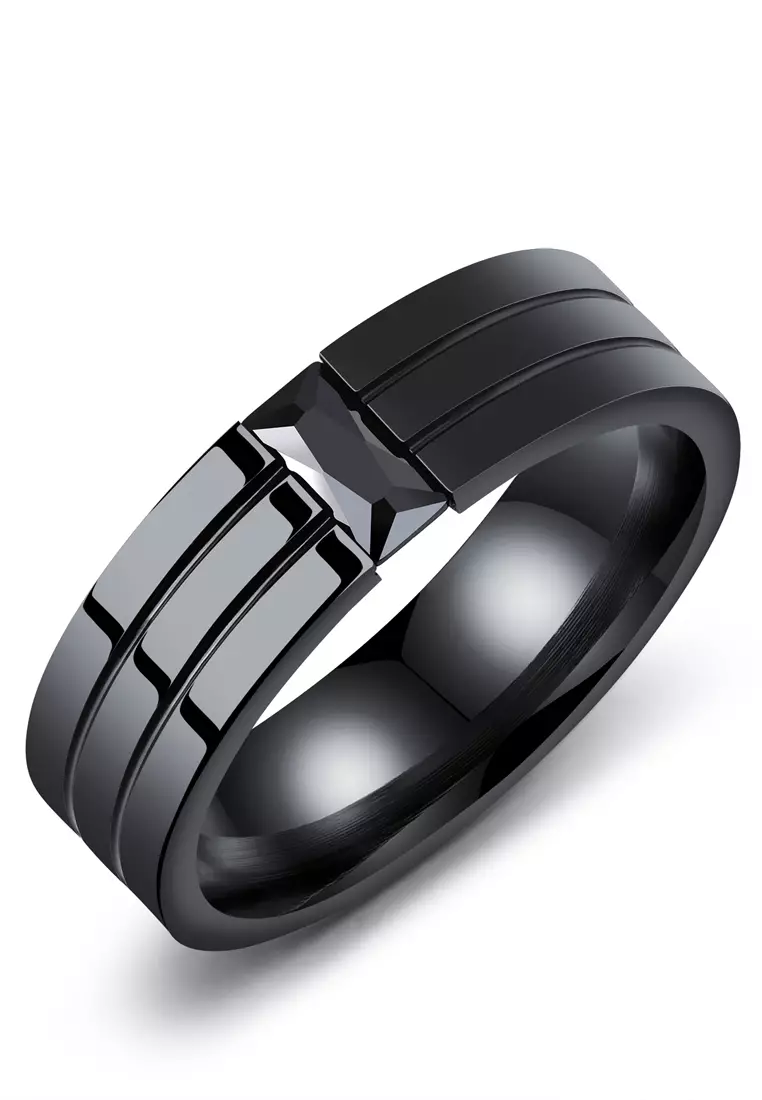 All black mens ring new arrivals