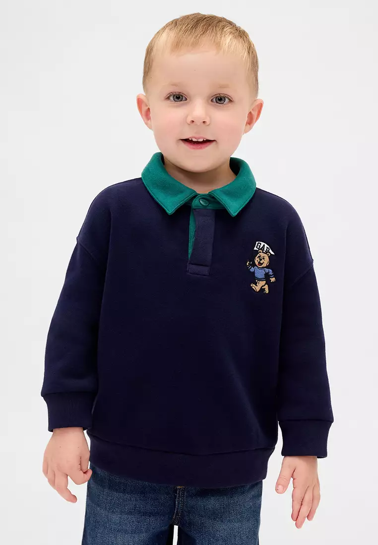 Baby & Toddler Vintage Soft Polo Sweatshirt