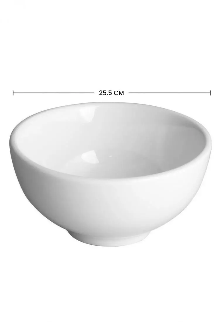 Sonoma lead-free glass salad bowl 25.5cm