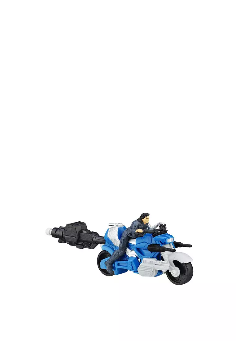 Captain America Civil War Winter Soldier With Blast Action Cycle