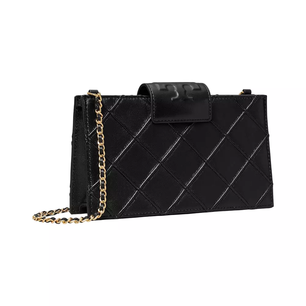 Chain Wallet Tory Burch Fleming Wallet Crossbody Burch Purse Tory Burch Fleming Wallet On Chain Tory Burch Fleming Soft  Wallet Crossbody Arctic Blue