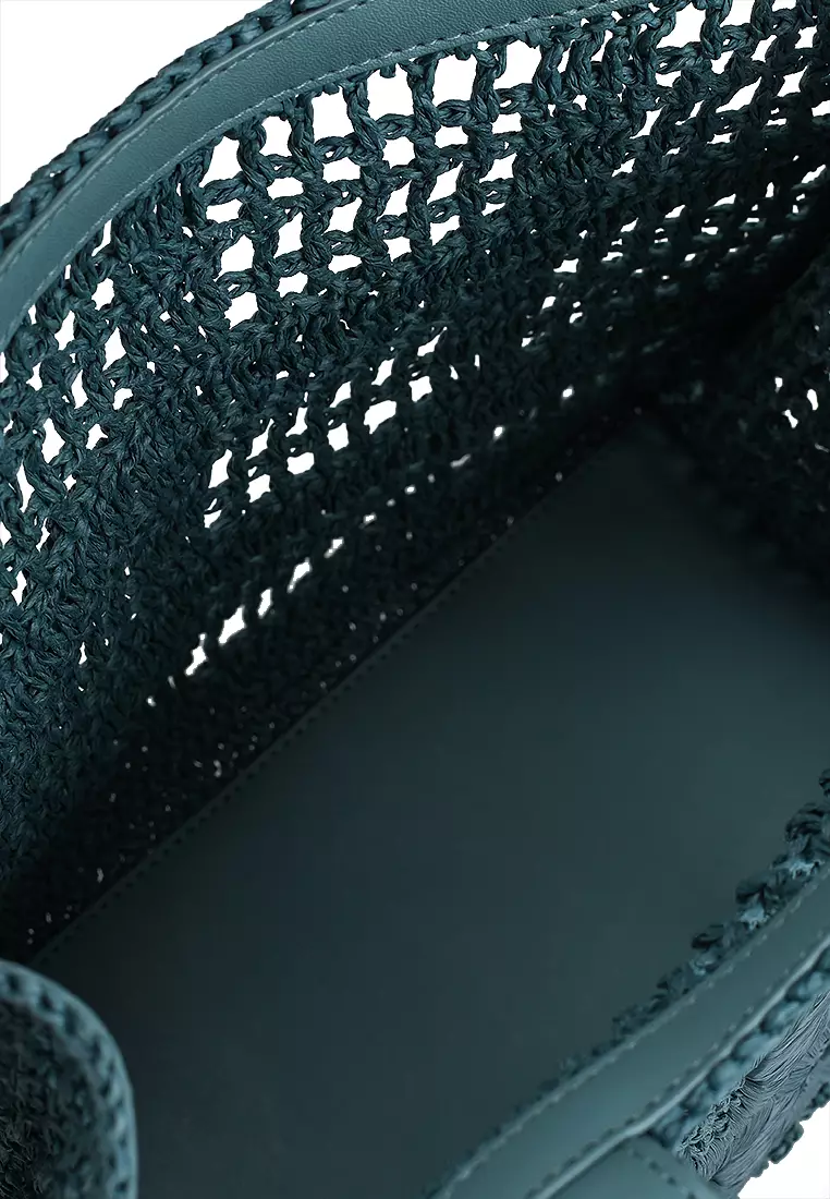 Ella Hand-Crocheted Small Tote Bag (nt)