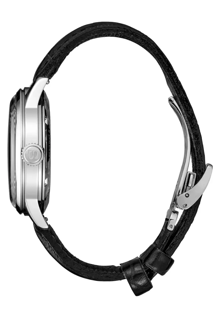 Seiko Presage ‘Rusty Nail’ Cocktail Time GMT Graduated Brown Dial Black Leather Band Automatic Watch SSK039J1