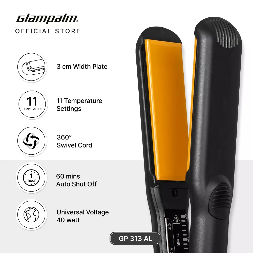 Paket Glampalm Catokan GP313AL - Catokan Crimper GP225ALCR