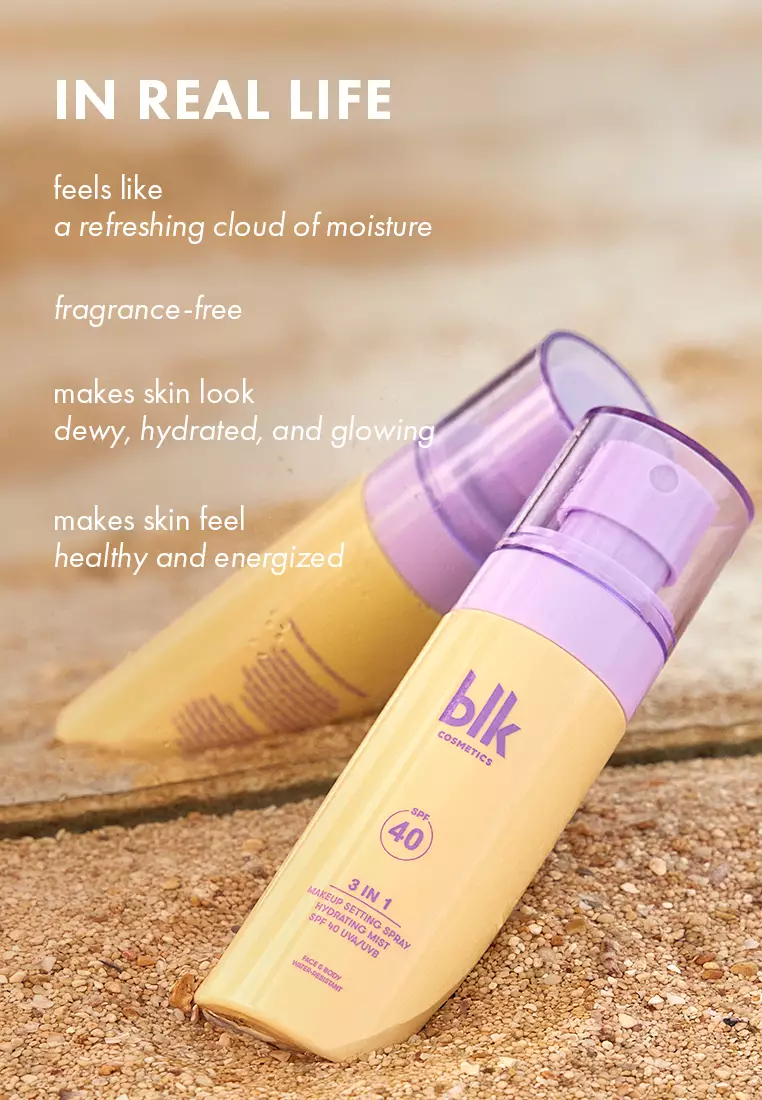 fresh 3in1 makeup setting spray & hydrating mist SPF 40 UVA/UVB