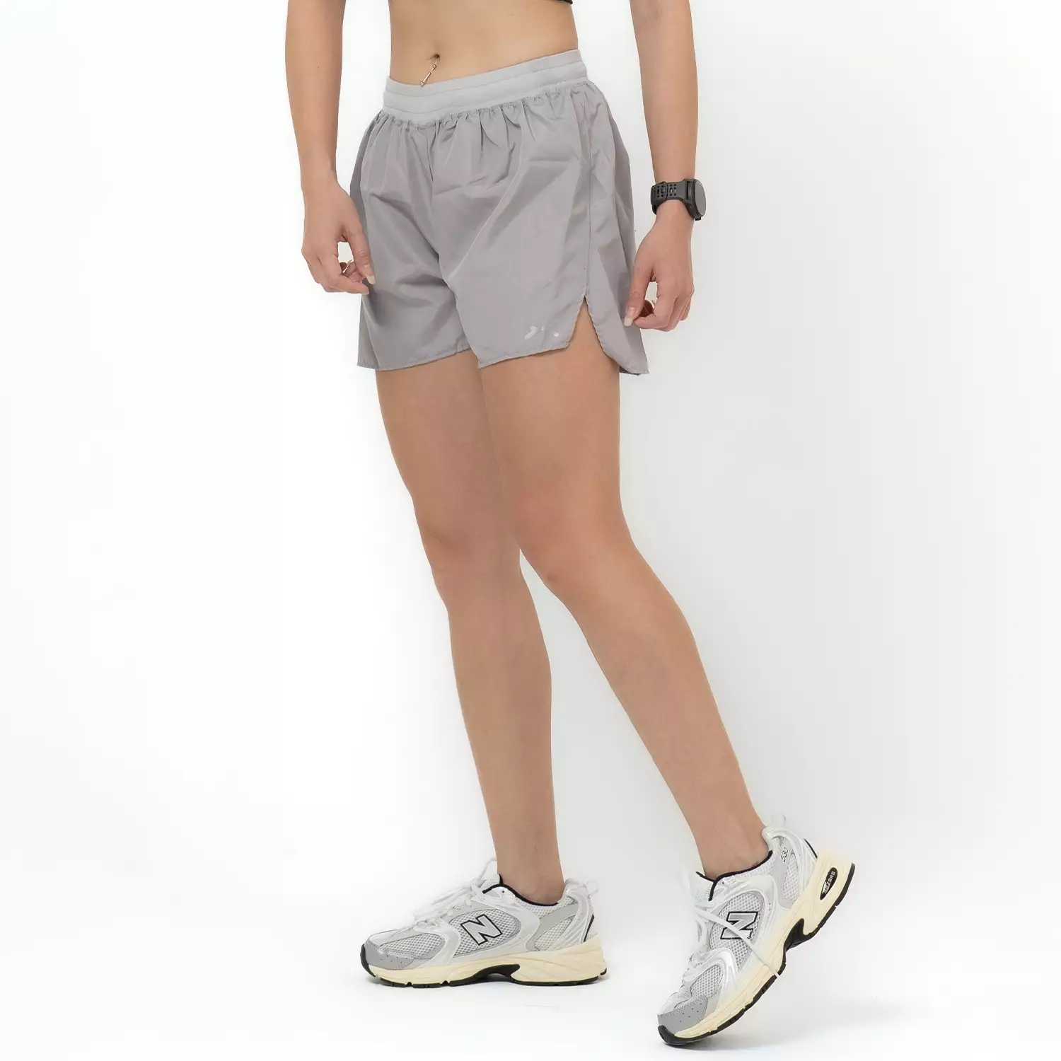 Running Shorts 3 inches Woman Grey