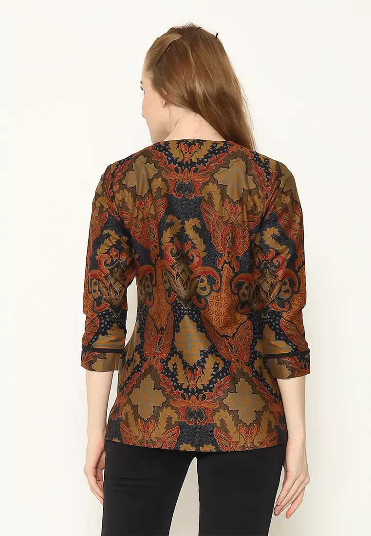 Hadinata Batik Wanita Blouse Kalyani Karna