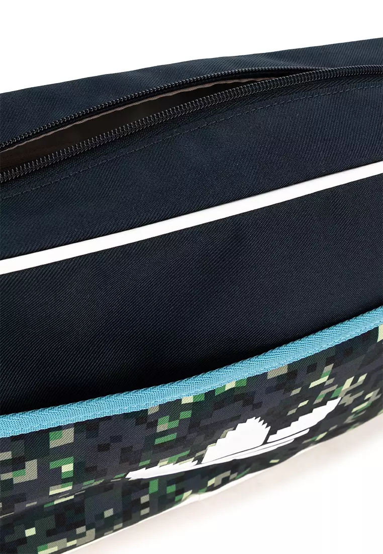 adidas x Minecraft★Classic Airliner Bag 人気コラボ 完売間近 adidas x Minecraft Classic Airliner Bag Aurora Ink - SS25 - US