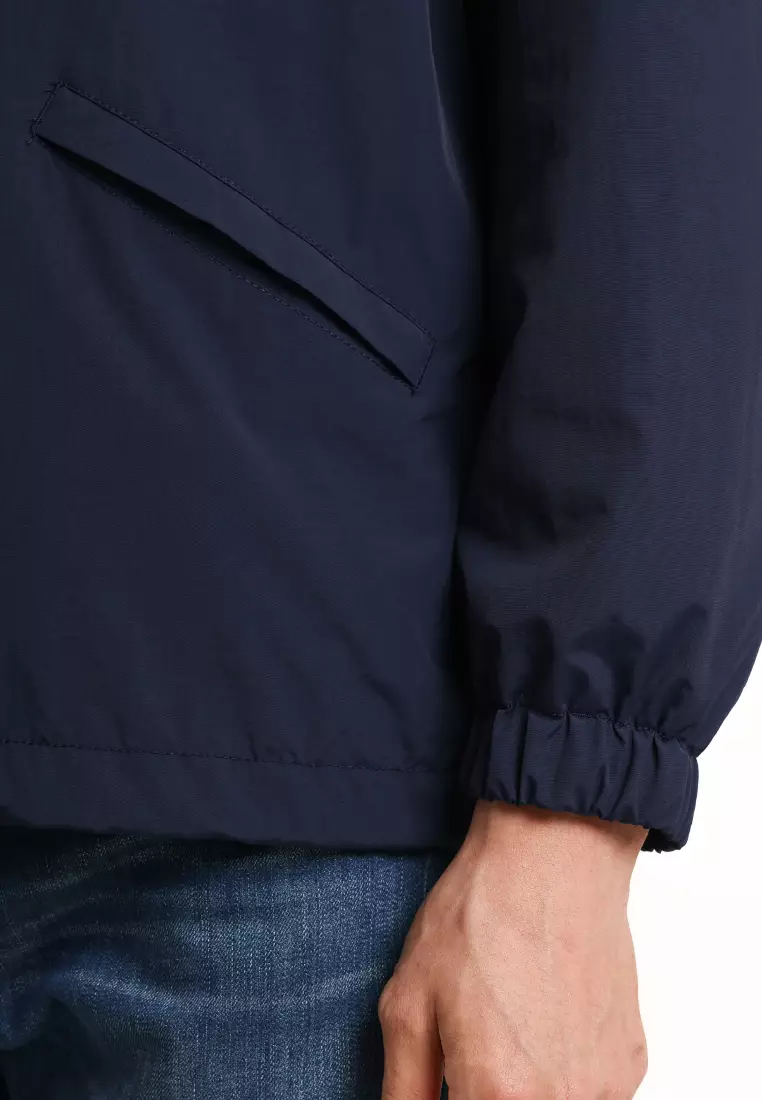 Used 1968 - Windbreaker Jacket Casual Waterproof Regular Fit Navy