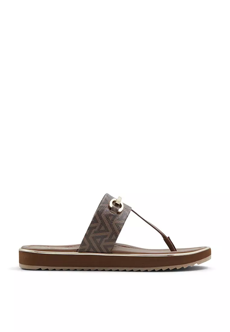 Deverena T-Strap Sandals
