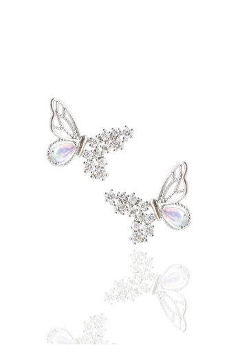 Aurelia Atelier silver AURELIA ATELIER Silver Chrysalis Earrings 82BDAAC00317E9GS_1