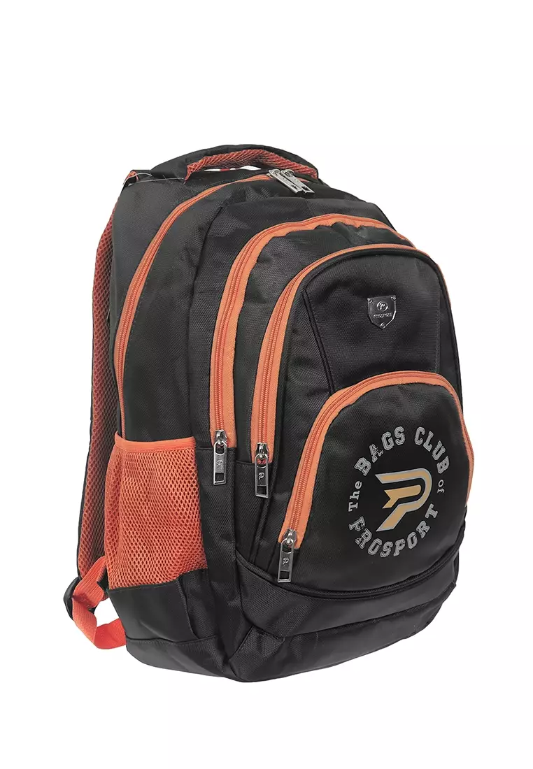 Backpack Prosport 2864-21 Grey Orange