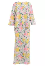 Cream Multi Floral