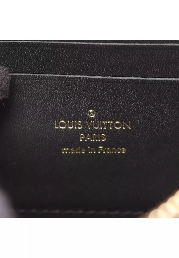 Pre-Loved Louis Vuitton Monogram Reverse Dauphine Wallet On Chain