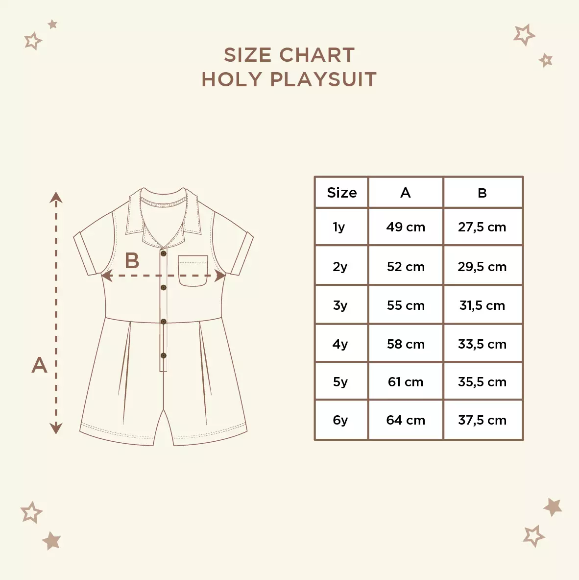 Little Palmerhaus - Holy Playsuit (Jumpsuit anak) Rio Red
