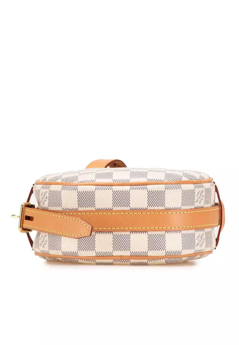 Pre-Loved Louis Vuitton Damier Azur Boite Chapeaux Souple Pm