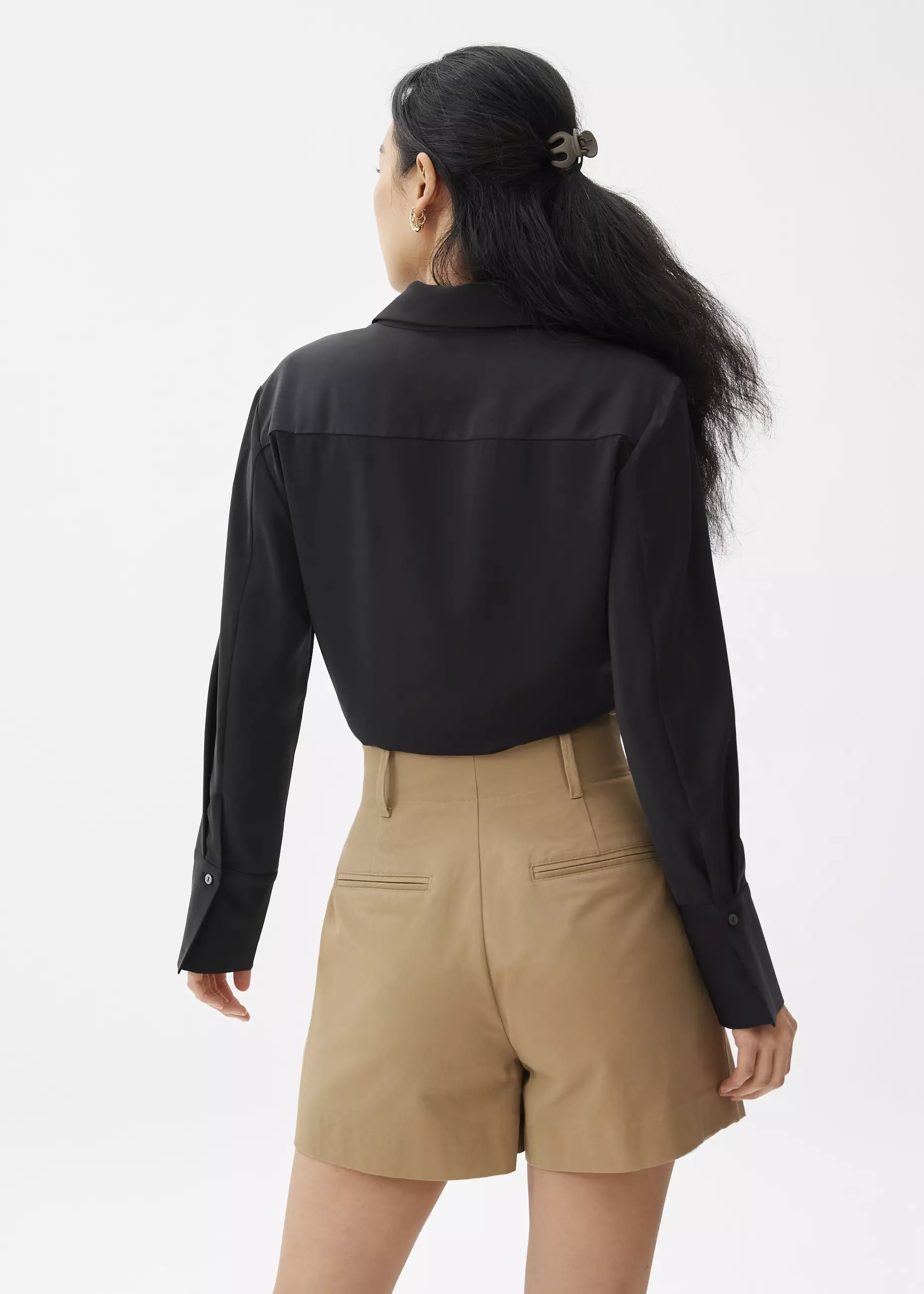 Celana Pendek Wanita - Cotton A-line Shorts