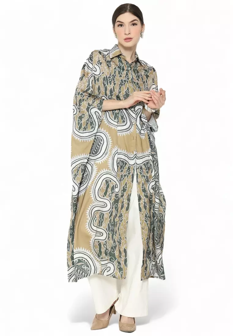 Kanzi Collared Kaftan