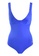 Sunseeker blue Solids One-piece Swimsuit FA65DUS0449D13GS_1