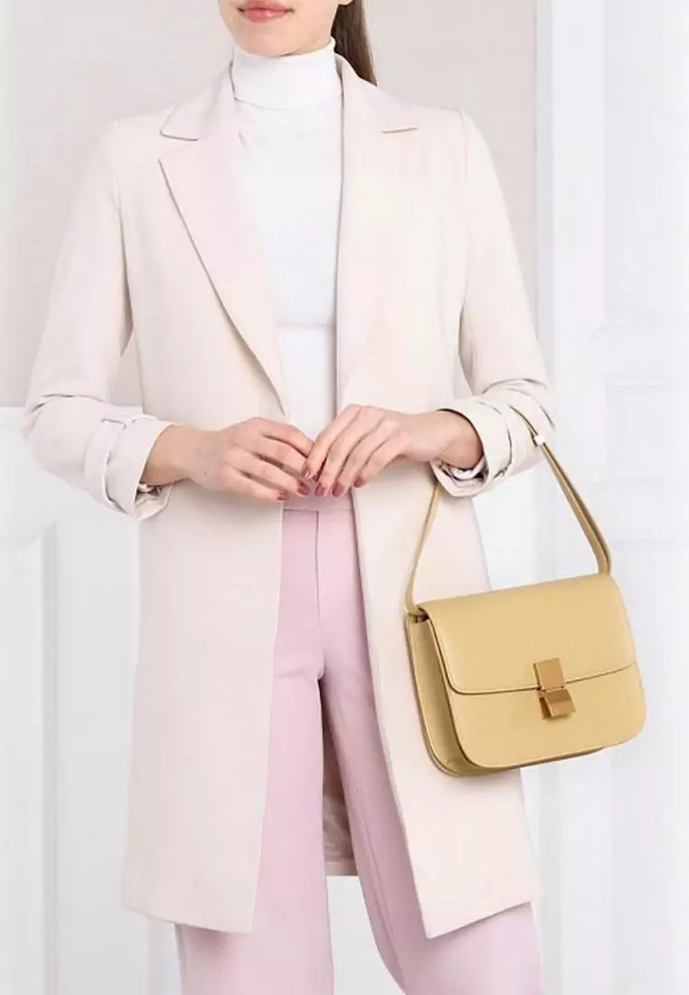 Medium Classic Crossbody Bag for Women in Sand