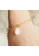 CINDERTOELLA gold Cindertoella 316L Stainless Steel with 18K Gold Plated and Freshwater Pearl Pendant Sweat Water Resistant Statement Minimal Chain Bracelet Wristwear Gold Color 3EAA8ACD1EE9FCGS_2