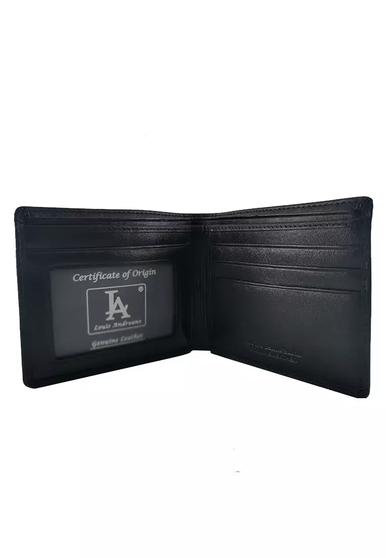 Louis Andreano - Dompet Pria - Dompet Lipat Pria Bifold Premium dengan Album LA-1046