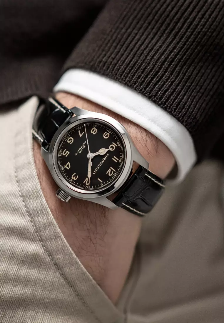 KHAKI FIELD AUTOMATIC MEN WATCH 38mm - HMT-H70405730