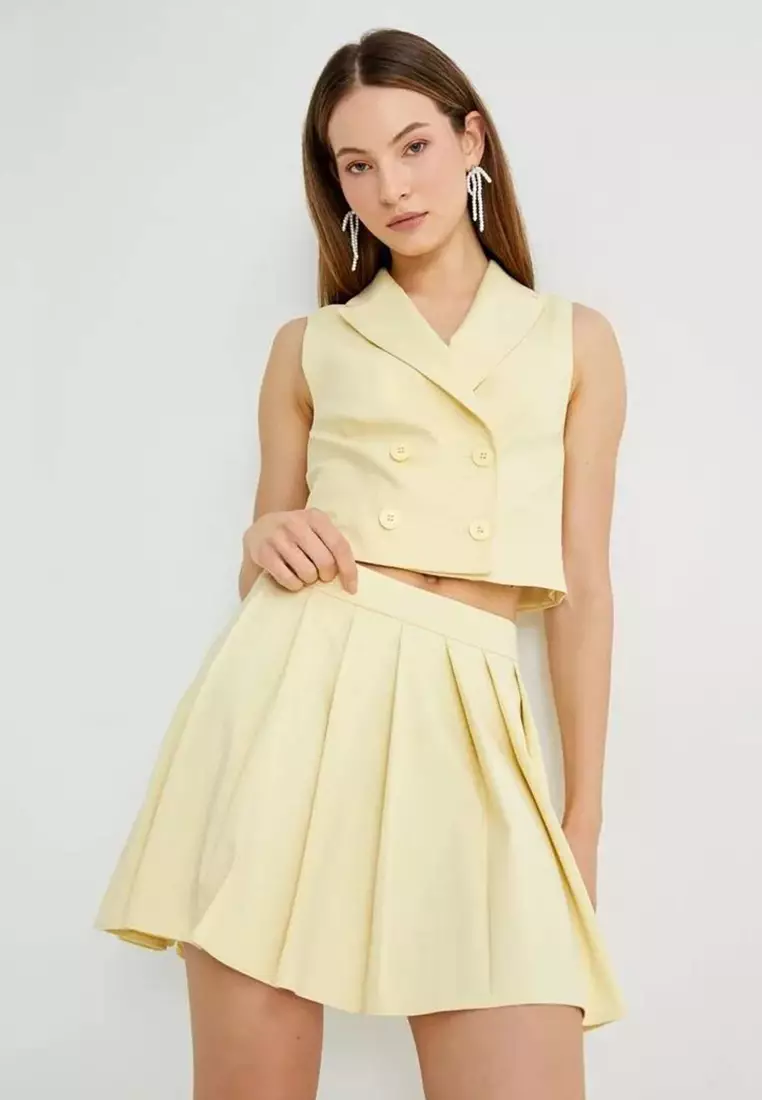 Mini Pleated Skirt Standard Waist