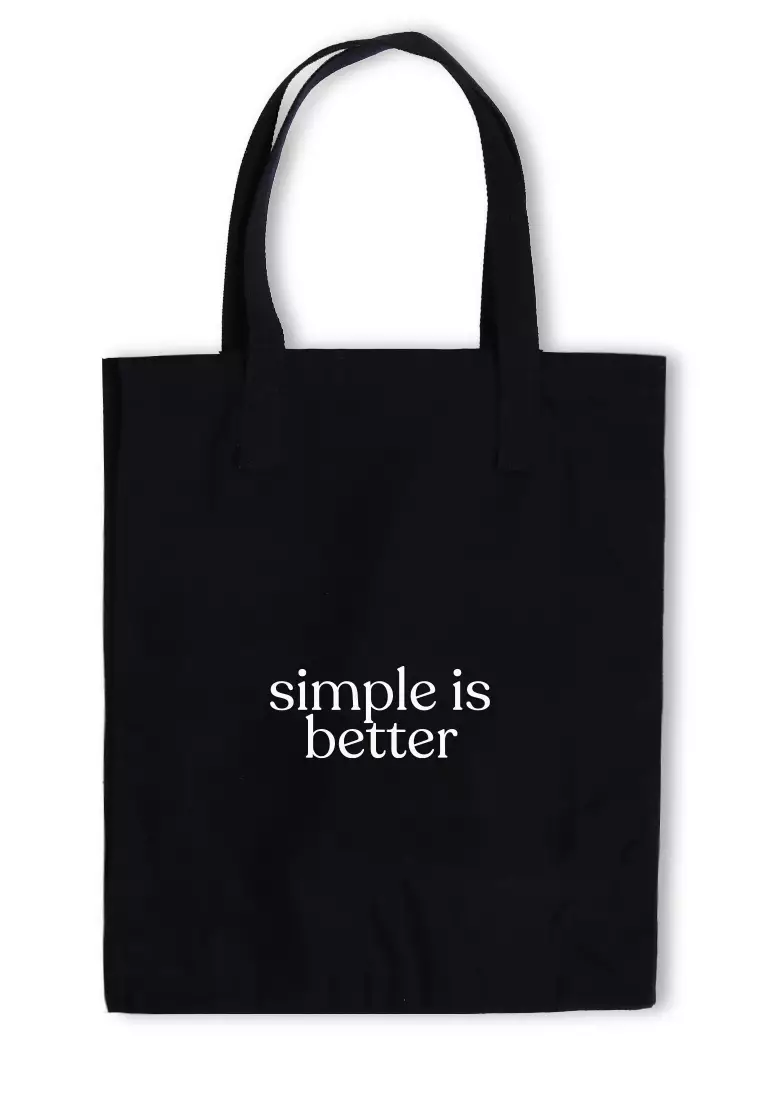 AMC69 Totebag Thirdday Simple Is Better Hitam