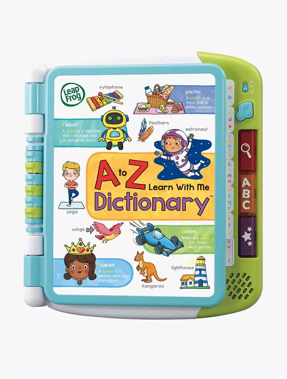 Leapfrog A to Z Learn With Me Dictionary - LPF80-614403 - Multicolor