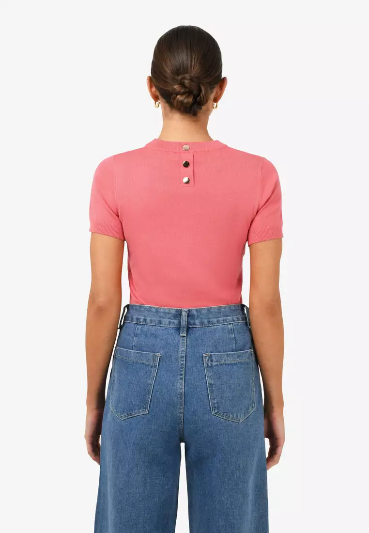Catherine Short Sleeve Knit