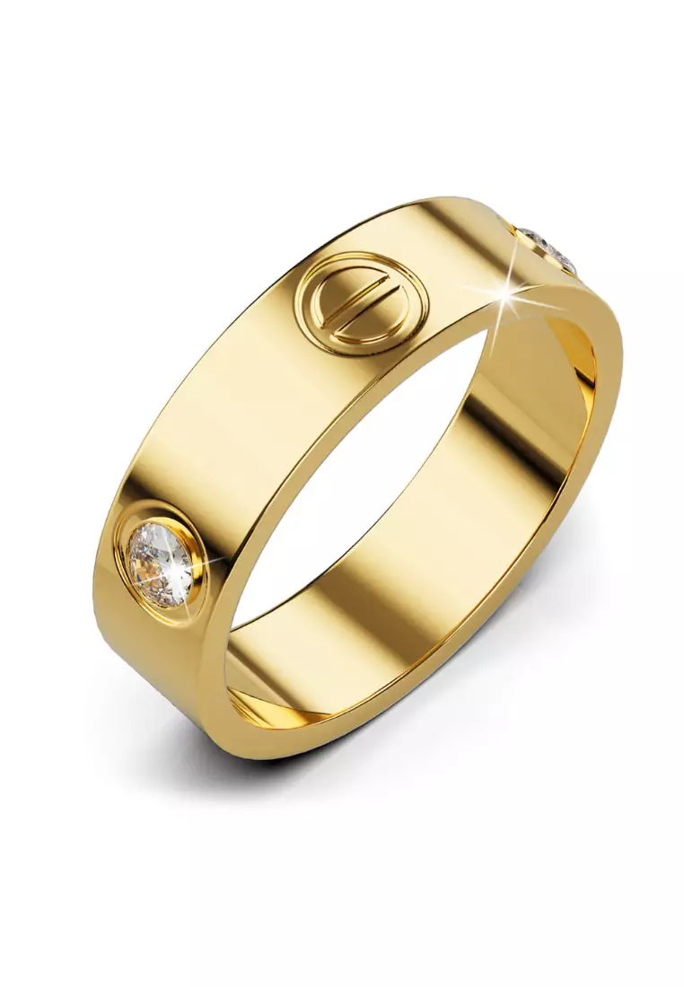 Cartier thick ring top