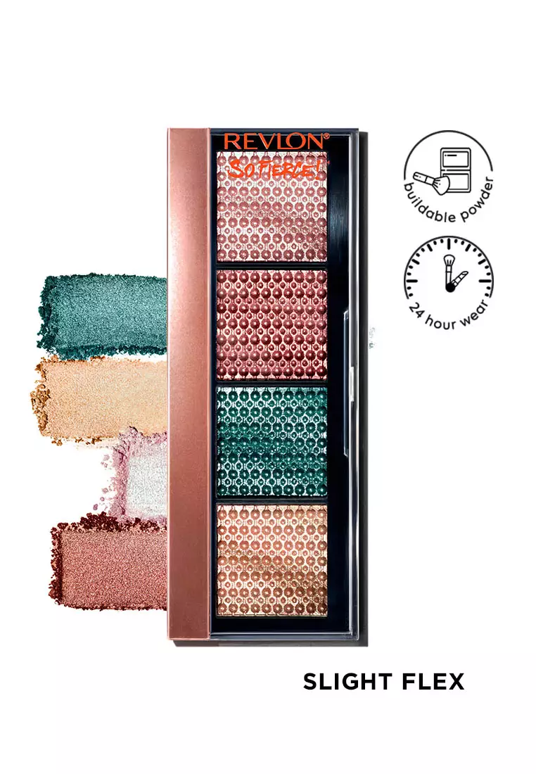 Discount on Revlon  shoes - SKU: So Fierce Prismatic Eyeshadow Palette (Slight Flex)