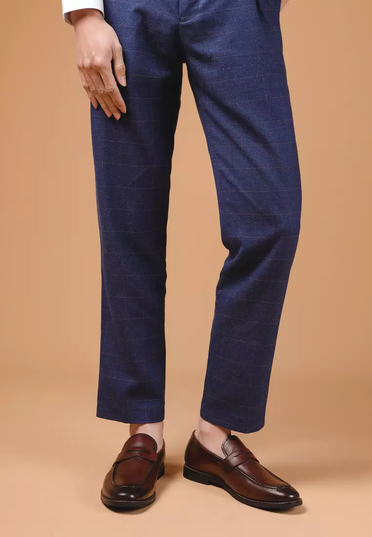 Grain Leather Penny loafers MK5050-1