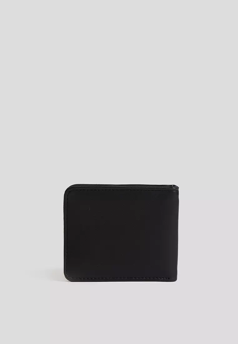 Color Block Bi-Fold Wallet