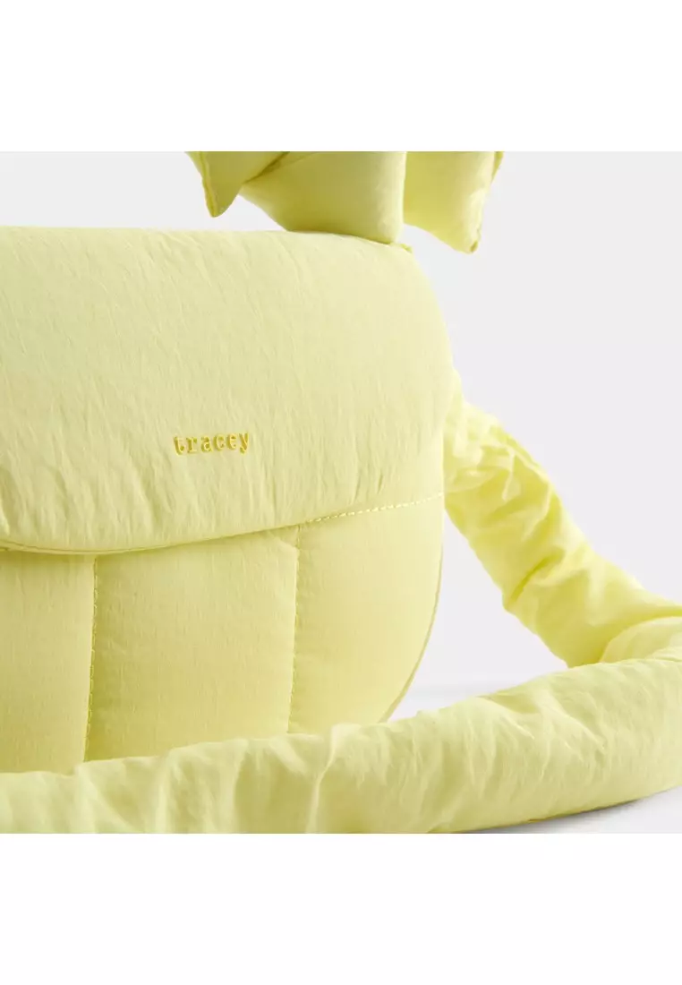 Tracey Poppin' Puffy Messenger Flap Shoulder Sling Bag