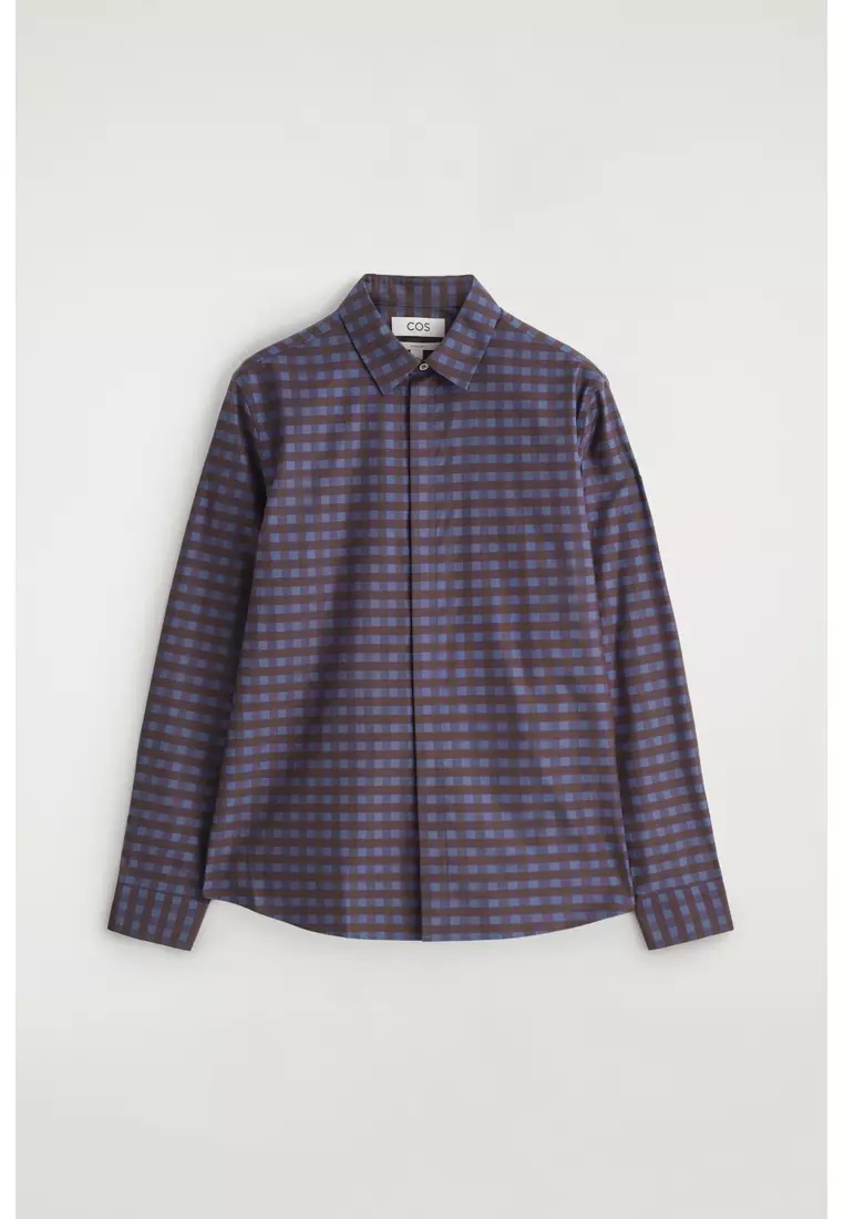 CHECKED COTTON SHIRT