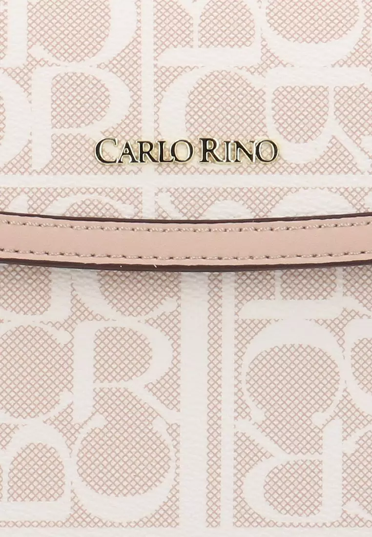Buy Carlo Rino Carlo GEO Handheld Bag - Nude 2026 Online | ZALORA