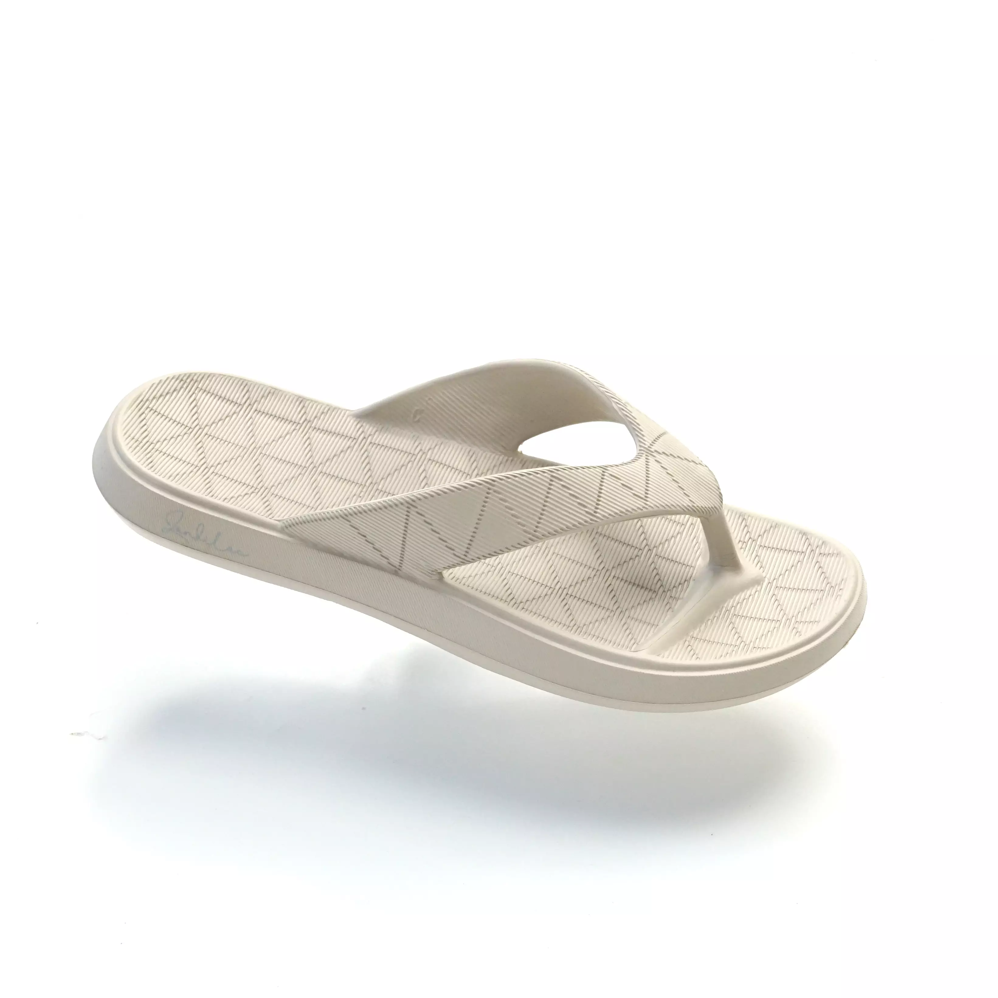 ZANDILAC - SANDAL WANITA DEWASA CH210267WD - ABU PEYOTE full karet