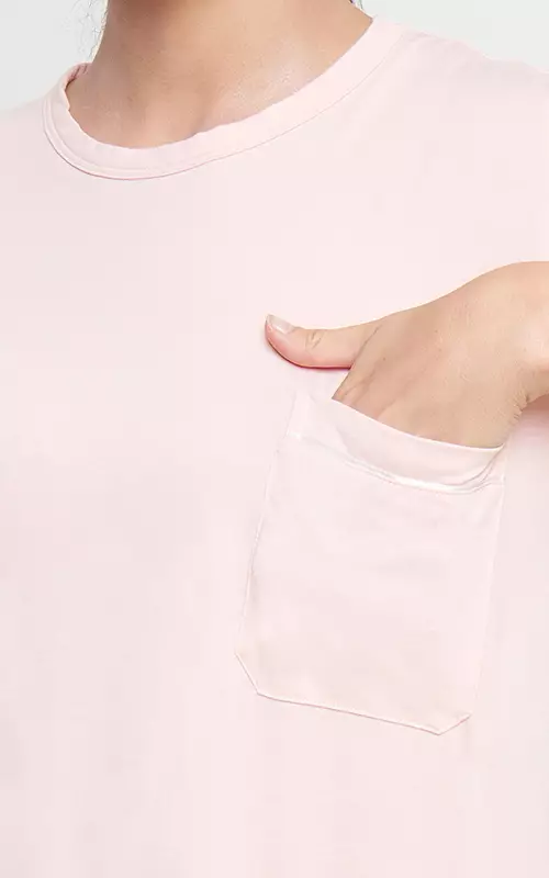 Classic Comfort Dress N30-NE3059 - Salmon Light Pink