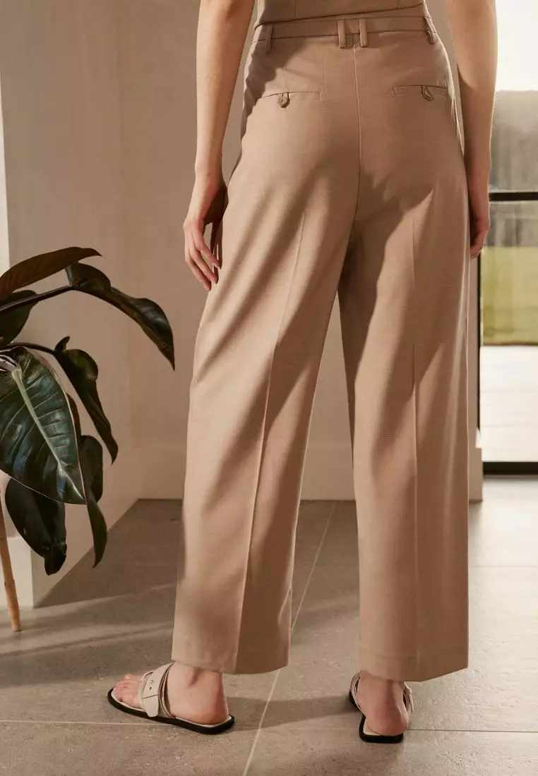 Premium Tailored Barrel Leg Trousers