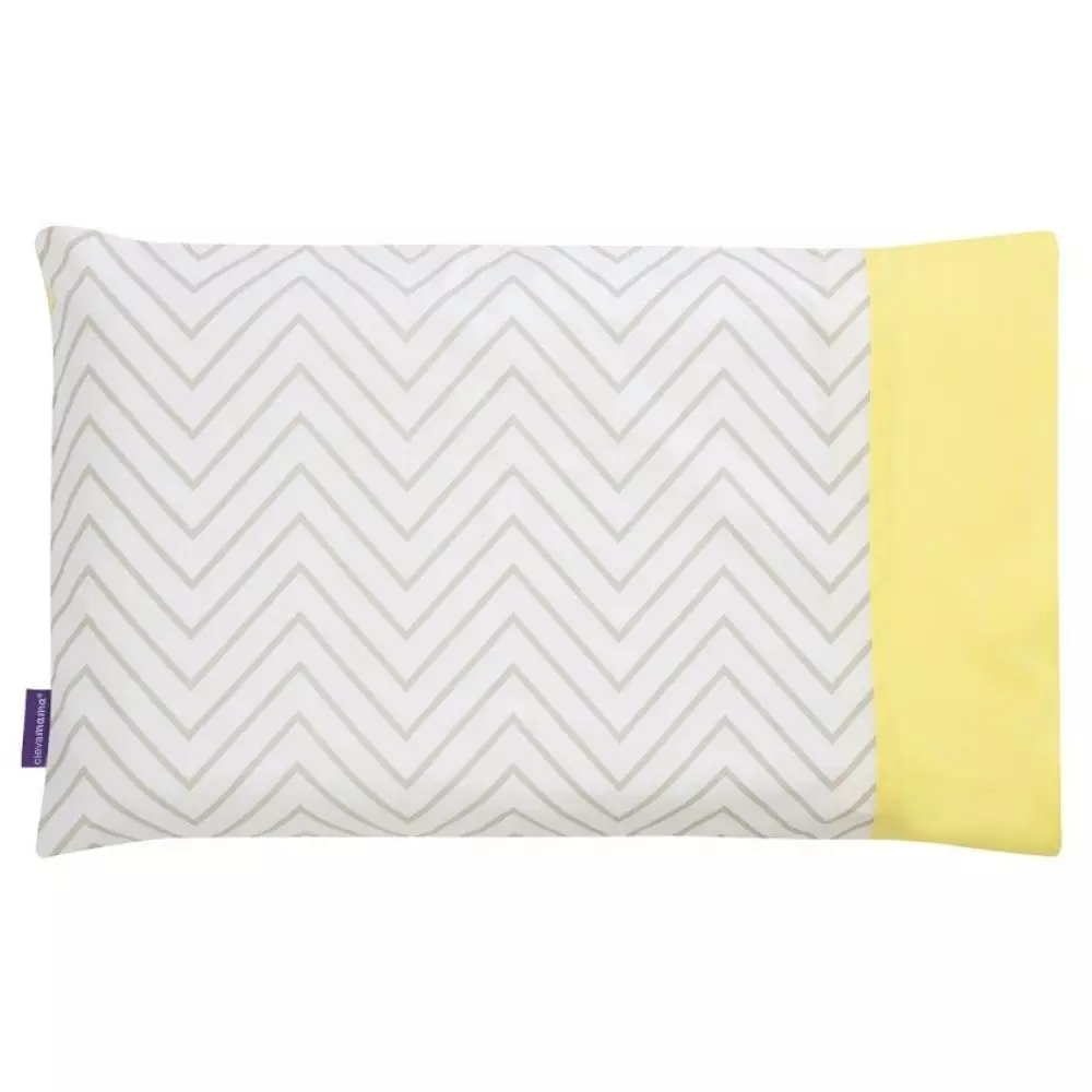 Clevamama Toddler Pillow Case Grey 2021